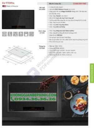 Bếp Từ Eurosun EU-T709 PRO - 8 Bếp Từ Eurosun EU-T709 PRO - 7