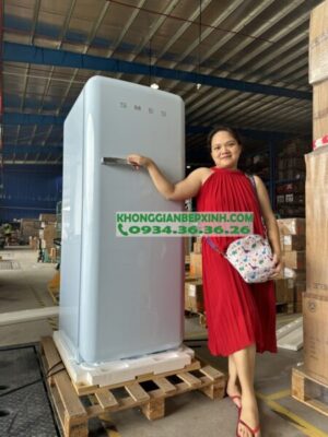 TỦ LẠNH SMEG, CỬA ĐƠN, ĐỘC LẬP, CỬA MỞ PHẢI, MÀU XANH NHẠT, 50’S STYLE FAB28RPB3 536.14.243 - 25