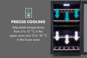 TỦ RƯỢU VANG KLARSTEIN 118L - 45 CHAI - 13