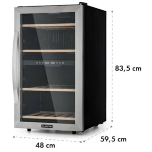 TỦ RƯỢU VANG KLARSTEIN 118L - 45 CHAI - 15