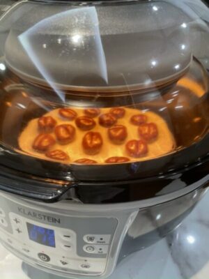 Nồi chiên không dầu Klarstein turbo 9L (màu đỏ, đen) - 16 Nồi chiên không dầu Klarstein turbo 9L (màu đỏ, đen) - 15