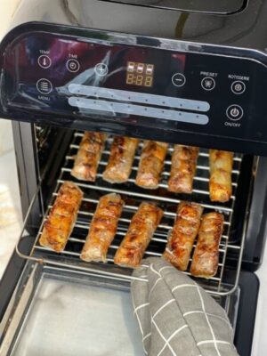 Nồi chiên không dầu Klarstein AEURO VITAL CUBE 2 màu Trắng vs Đen New model 2022 - 15 Nồi chiên không dầu Klarstein AEURO VITAL CUBE 2 màu Trắng vs Đen New model 2022 - 14