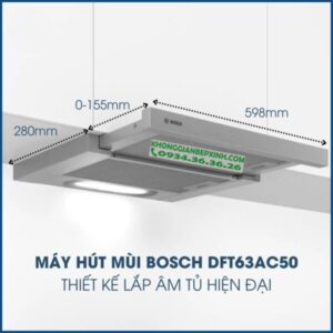 Máy hút mùi BOSCH HMH.DFT63AC50|Serie 4 - 145 Máy hút mùi BOSCH HMH.DFT63AC50|Serie 4 - 144