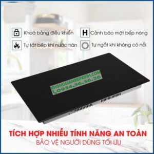 BẾP TỪ KẾT HỢP ĐIỆN HAFELE 3 VÙNG NẤU HC-M773D 536.61.705 - 83 BẾP TỪ KẾT HỢP ĐIỆN HAFELE 3 VÙNG NẤU HC-M773D 536.61.705 - 82