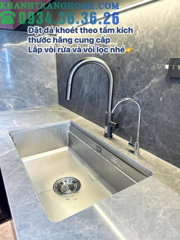 Chậu rửa bát Konox KN7644SU DEKOR - 48