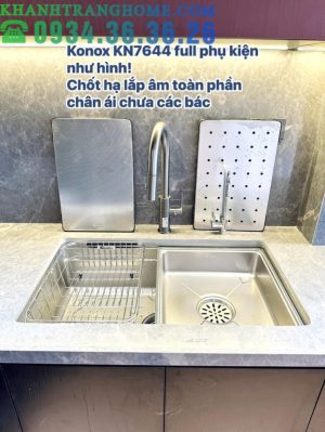 Chậu rửa bát Konox KN7644SU DEKOR - 34