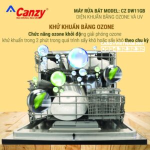 Máy rửa bát Canzy CZ-DW11GB - 42