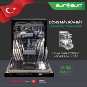 Máy rửa bát âm toàn phần EUROSUN SMS80EU21BT Serial 8 - 93 Máy rửa bát âm toàn phần EUROSUN SMS80EU21BT Serial 8 - 92