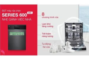 Máy rửa chén độc lập Hafele HDW-F60EB 538.21.310 - 23 Máy rửa chén độc lập Hafele HDW-F60EB 538.21.310 - 22