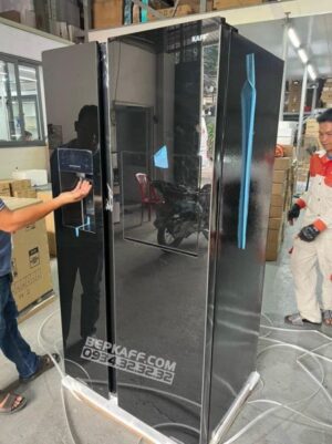 Tủ Lạnh Side By Side KAFF KF-BCD606WHIT - 34