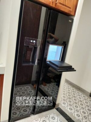 Tủ Lạnh Side By Side KAFF KF-BCD606WHIT - 44