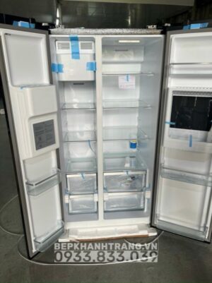 Tủ Lạnh Side By Side KAFF KF-BCD606WHIT - 76