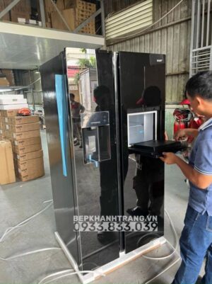 Tủ Lạnh Side By Side KAFF KF-BCD606WHIT - 78