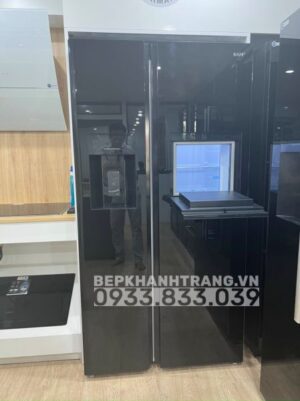 Tủ Lạnh Side By Side KAFF KF-BCD606WHIT - 86