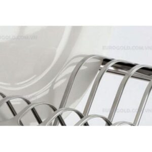 Gía chén đĩa cố định chữ V Eurogold inox304 EP190 - 8