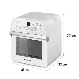 NỒI CHIÊN KHÔNG DẦU 12L KLARSTEIN AERO VITAL CUBE TRẮNG - 6 NỒI CHIÊN KHÔNG DẦU 12L KLARSTEIN AERO VITAL CUBE TRẮNG - 5