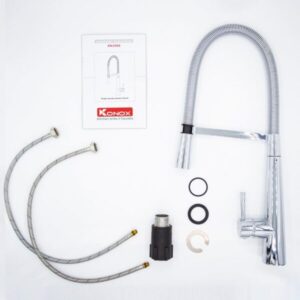 Vòi rửa bát KONOX thân mềm KN1909 - 10 Vòi rửa bát KONOX thân mềm KN1909 - 9