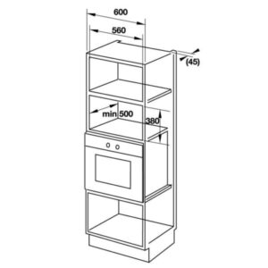 Lò Vi Sóng Kết Hợp Nướng Âm Tủ Hafele 32 Lít 535.34.020 - 12 Lò Vi Sóng Kết Hợp Nướng Âm Tủ Hafele 32 Lít 535.34.020 - 11
