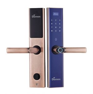 Khóa cửa thông minh Demax SL650 AC- màu Copper ( đồng) - Của Đức - 4