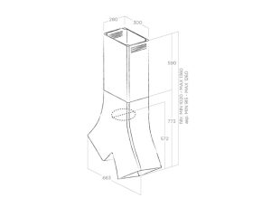 Máy hút mùi ELICA YE WH/A/66 PRF0098375 - 11 Máy hút mùi ELICA YE WH/A/66 PRF0098375 - 10