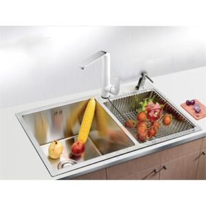 CHẬU RỬA CHÉN EIFFEL CAO CẤP INOX 304 8245 - 5 CHẬU RỬA CHÉN EIFFEL CAO CẤP INOX 304 8245 - 4