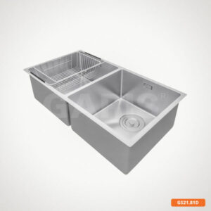 Chậu rửa chén bát 2 hố Garis GS21.81D - 12