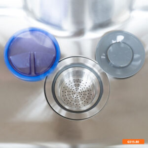 Chậu rửa chén bát có 1 hố lớn Garis GS15.80 - 15