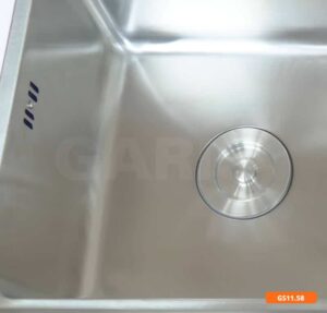 Chậu rửa chén bát có 1 hố nhỏ Garis GS11.58 - 11