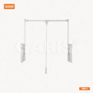 Suốt treo quần áo có tay kéo inox Garis GW14 - 5 Suốt treo quần áo có tay kéo inox Garis GW14 - 4