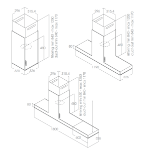 Máy hút mùi Elica HAIKU ISLAND IX/A/32 PRF0146277 - 7