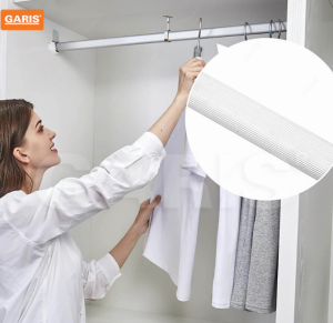 Cây suốt nhôm treo quần áo Garis GW26 - 7 Cây suốt nhôm treo quần áo Garis GW26 - 6