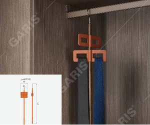 Cây treo cà vạt thắt lưng Garis GW01.3 - 5