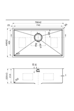 Chậu Format SBSS784422-B - 4 Chậu Format SBSS784422-B - 3