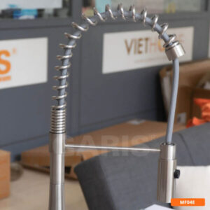 Vòi rửa tay nóng lạnh inox cao cấp GARIS MF04E - 10 Vòi rửa tay nóng lạnh inox cao cấp GARIS MF04E - 9