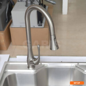 Vòi rửa tay nóng lạnh có dây rút Garis MF12P - 9 Vòi rửa tay nóng lạnh có dây rút Garis MF12P - 8