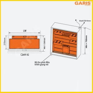 TỦ BẾP ĐIỆN TỬ THÔNG MINH GARIS ML05.70X - 6 TỦ BẾP ĐIỆN TỬ THÔNG MINH GARIS ML05.70X - 5
