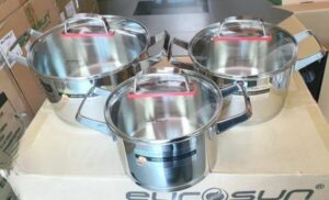 Bộ nồi inox Eurosun MC1805 Visions - 11 Bộ nồi inox Eurosun MC1805 Visions - 10