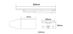 Cầu là âm tủ thông minh tủ quần áo Garis GW20 - 7