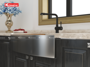 VÒI RỬA BÁT KONOX FELIX BLACK - 19 VÒI RỬA BÁT KONOX FELIX BLACK - 18