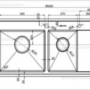 CHẬU RỬA BÁT EUROGOLD EUP39648 - 10 CHẬU RỬA BÁT EUROGOLD EUP39648 - 9