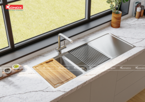 Chậu rửa bát KONOX KN11650TD L - 10