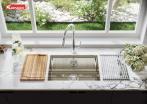 Chậu rửa bát KONOX KN6046SU - 10 Chậu rửa bát KONOX KN6046SU - 9