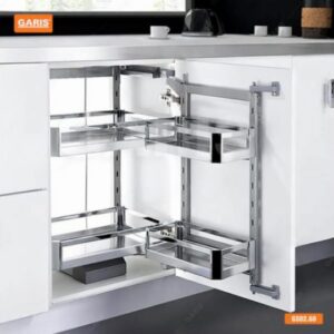 Tủ đồ khô 2 tầng inox hộp GARIS GS02.60 - 5 Tủ đồ khô 2 tầng inox hộp GARIS GS02.60 - 4