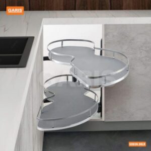 Giá xoay 1/2 hình chiếc lá đáy gỗ GARIS GS03N.90L/R - 6 Giá xoay 1/2 hình chiếc lá đáy gỗ GARIS GS03N.90L/R - 5