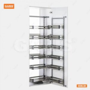 Hệ giá kho 6 tầng inox hộp GARIS GS06.60 - 5 Hệ giá kho 6 tầng inox hộp GARIS GS06.60 - 4
