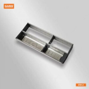 Khay chia ngăn kéo inox hãng GARIS GT01.4 - 6 Khay chia ngăn kéo inox hãng GARIS GT01.4 - 5