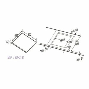 BẾP TỪ 3 VÙNG NẤU EUROGOLD EUH2131 - 10 BẾP TỪ 3 VÙNG NẤU EUROGOLD EUH2131 - 9