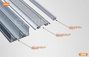 Ray trượt đơn thông dụng Garis GR66.3 - 7 Ray trượt đơn thông dụng Garis GR66.3 - 6