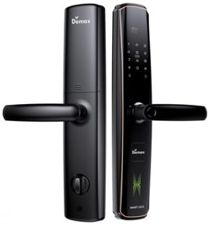 Khóa vân tay Demax SL666 Nano Black cho cửa gỗ của Đức - 3