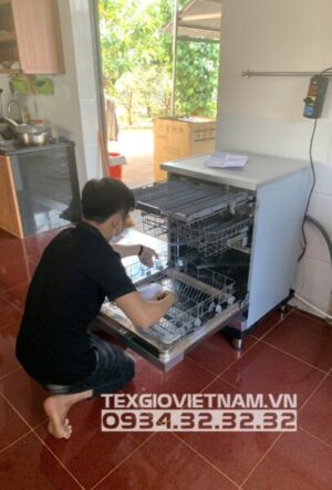 Texgio Dishwasher TG-W60F955 – 15 Bộ Sấy Turbo - 24